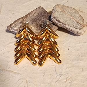 JP Collection Goldtone Earrings